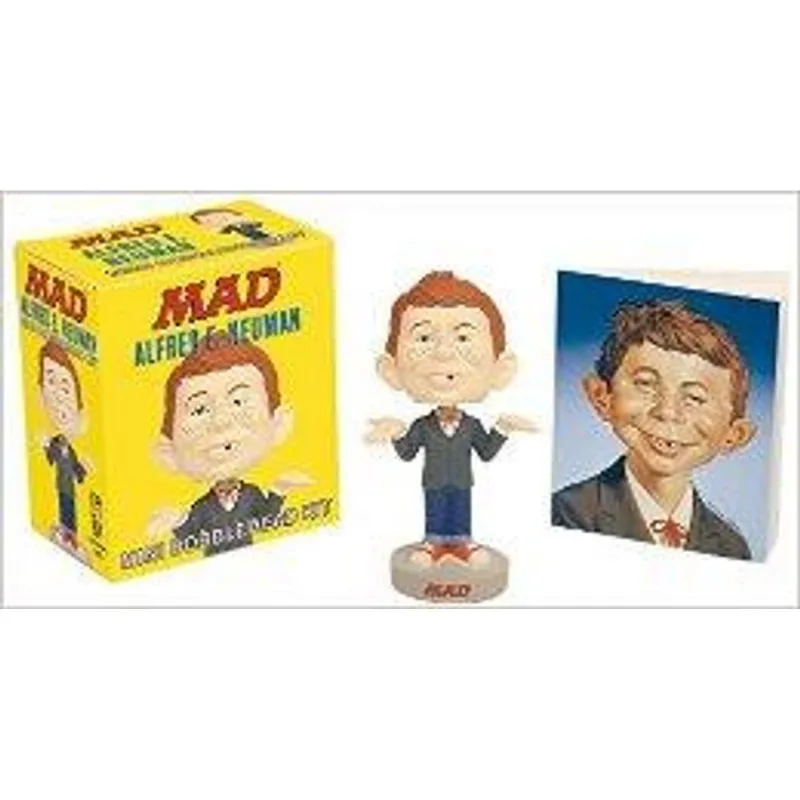 Alfred E. Neuman: Mini Bobblehead Kit