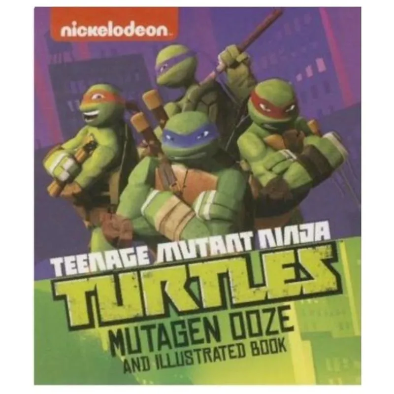 Livro - Teenage Mutant Ninja Turtles: Mutagen Ooze and Illustrated - 1ª Ed.