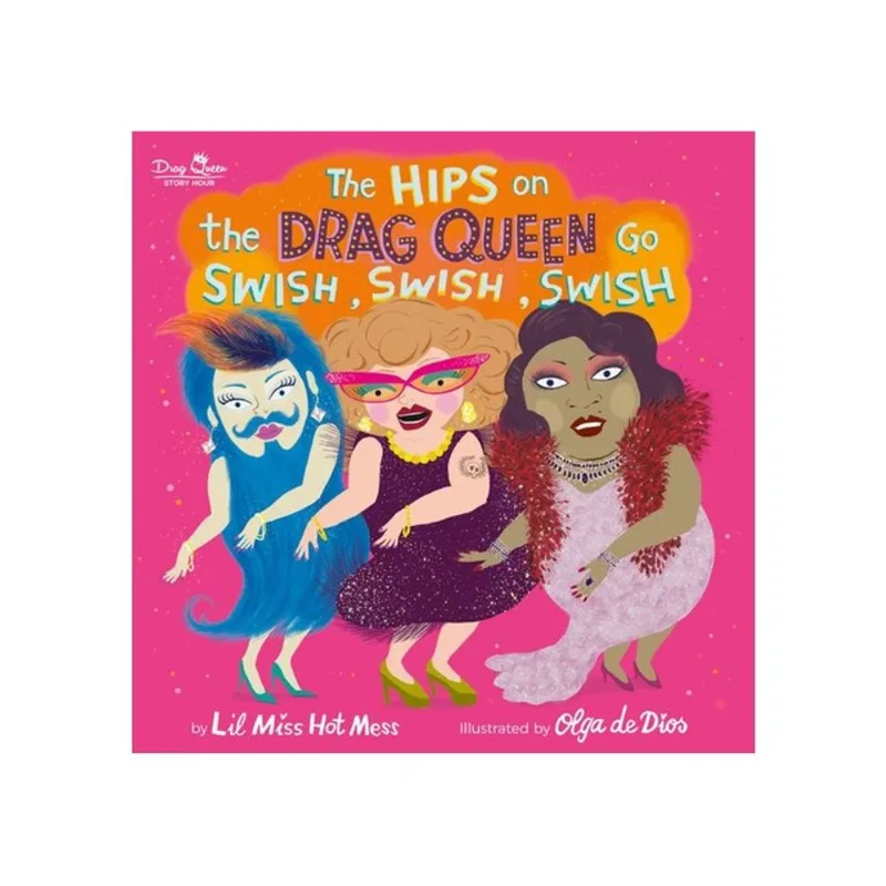 THE HIPS ON THE DRAG QUEEN GO SWISH, SWISH, SWISH