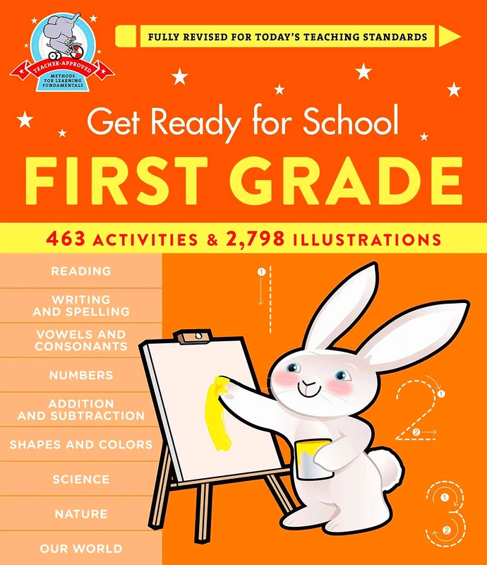 Get Ready For School: First Grade (Revised And Updated)
