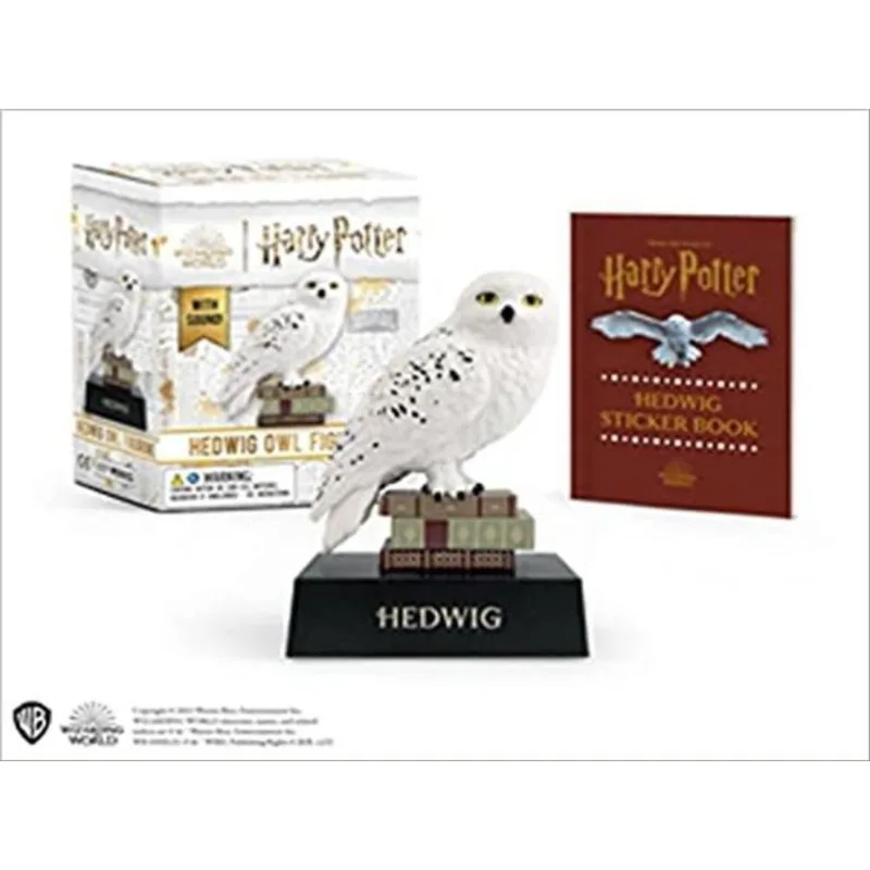 HARRY POTTER - HEDWIG OWL FIGURINE - WITH SOUND!