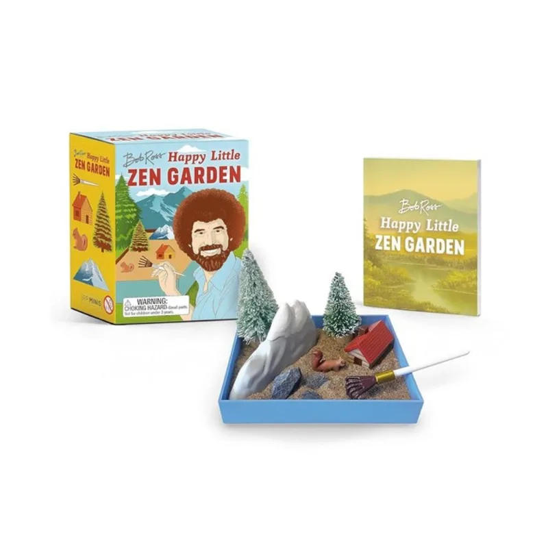 BOB ROSS HAPPY LITTLE ZEN GARDEN