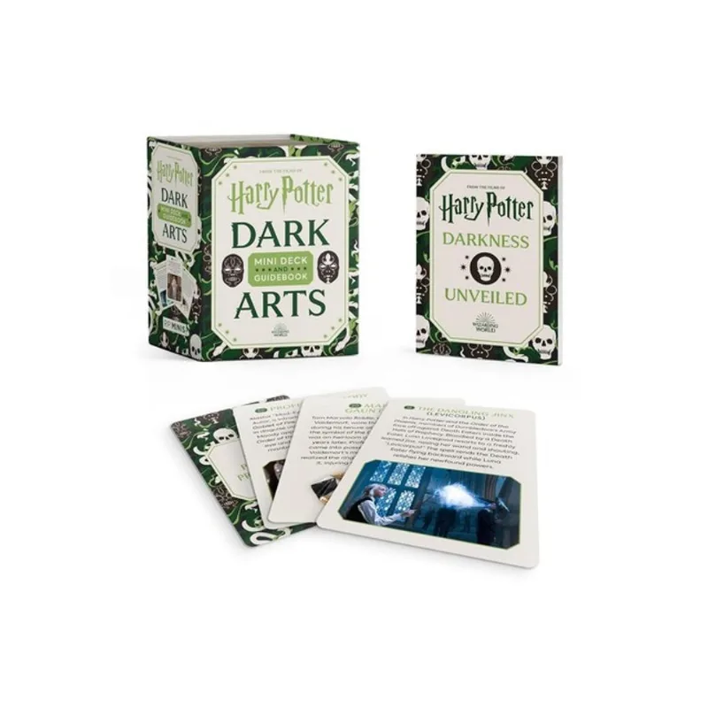 HARRY POTTER DARK ARTS MINI DECK AND GUIDEBOOK