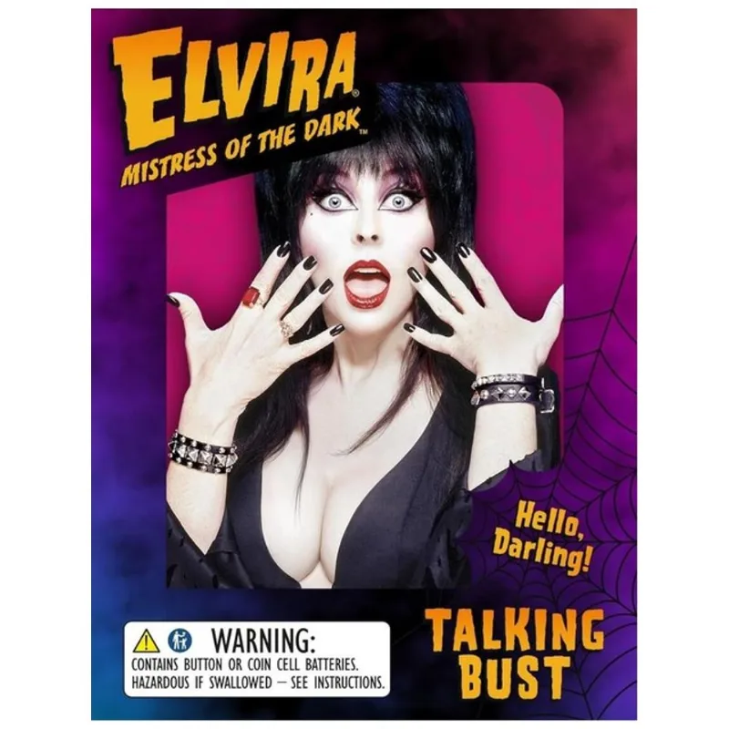 ELVIRA TALKING BUST