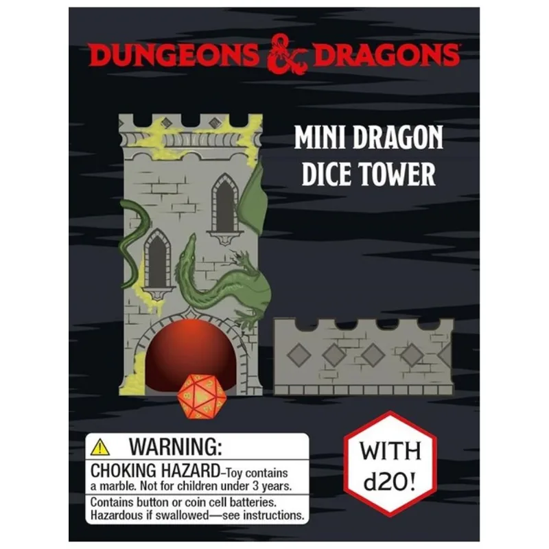 DUNGEONS & DRAGONS - MINI DRAGON DICE TOWER