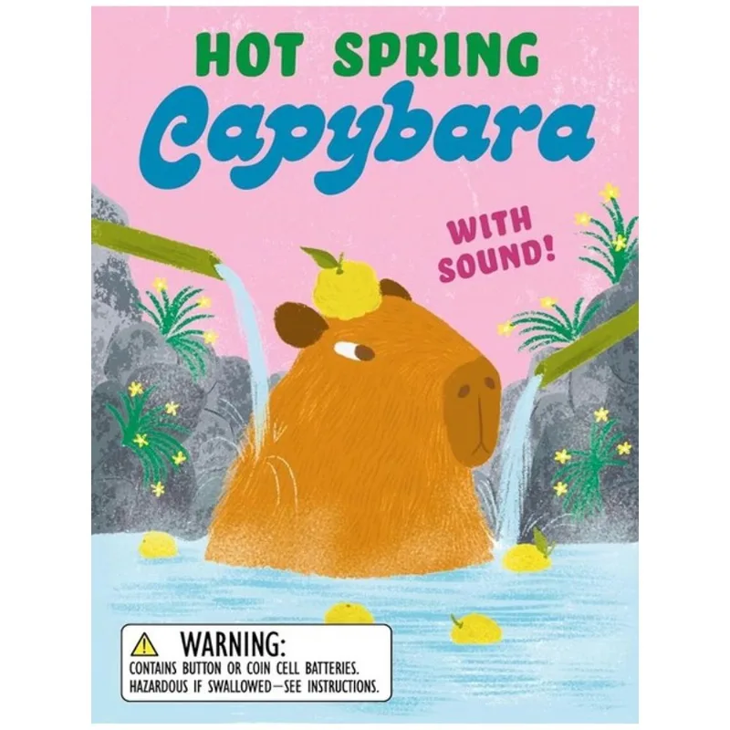 HOT SPRING CAPYBARA FIGURINE