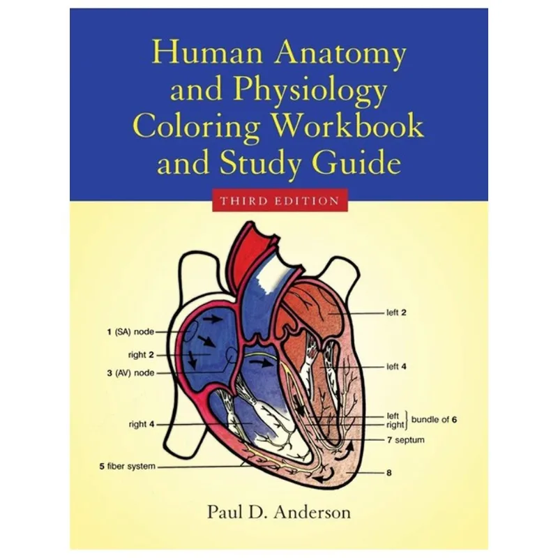 HUMAN ANATOMY & PHYSIOLOGY COLORING WORKBOOK