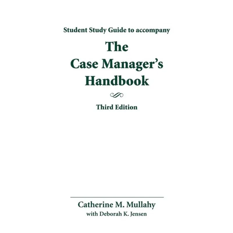 STUDY GUIDE FOR CASE MANAGER'S HANDBOOK