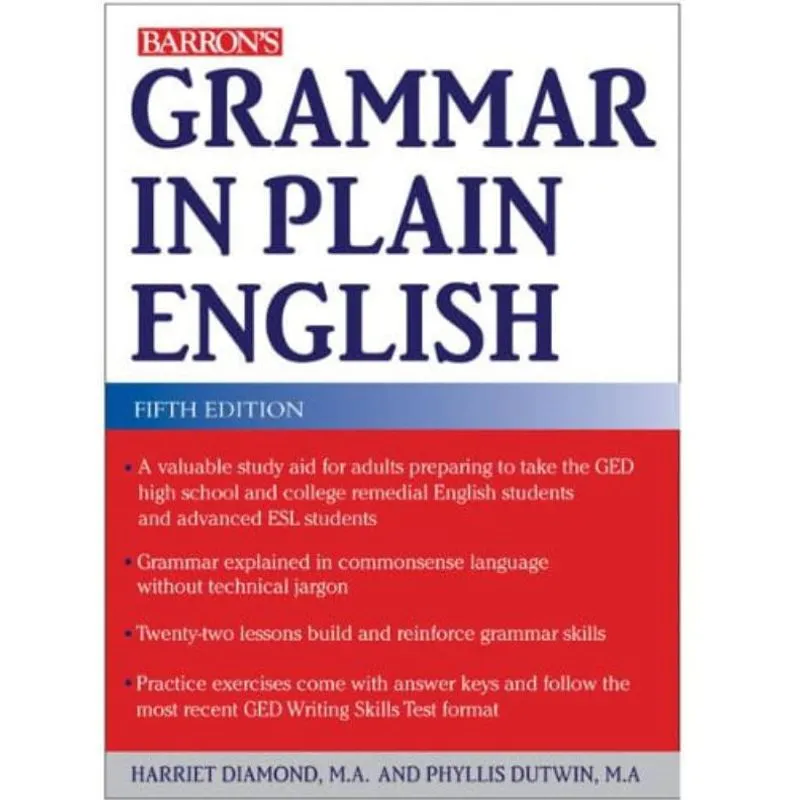 GRAMMAR IN PLAIN ENGLISH
