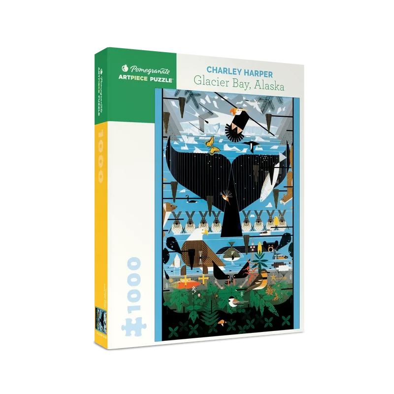 Glacier Bay Alaska 1000 Piece Jigsaw Puzzle Pomegranate