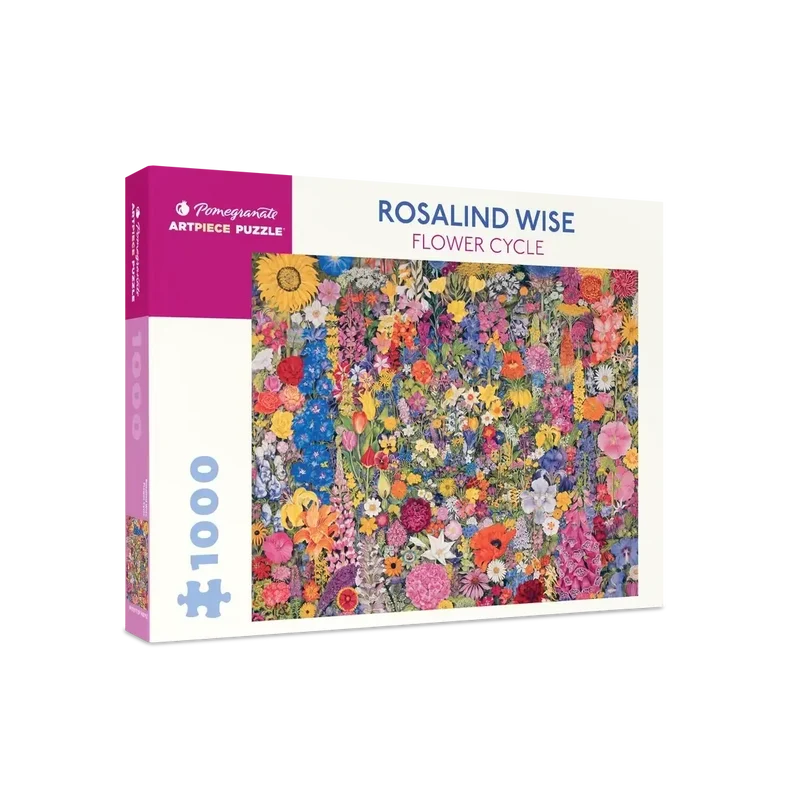 Flower Cycle by Rosalind Wise 1000 Piece Jigsaw Puzzle Pomegranate
