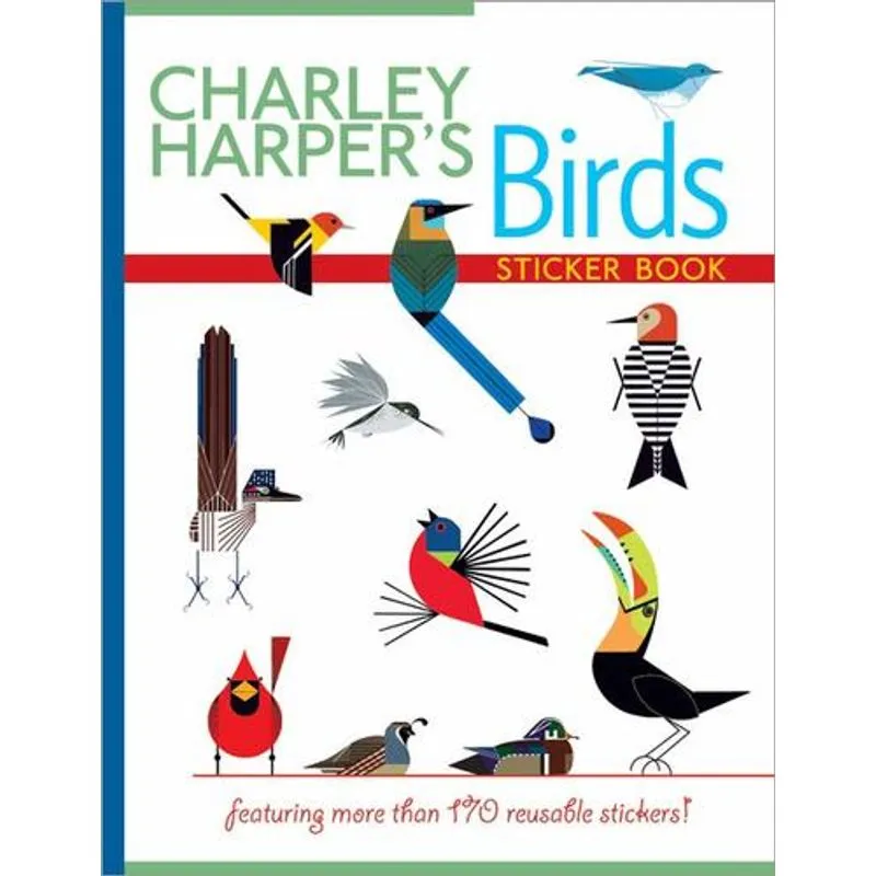 Charley Harper'S Birds Sticker Book