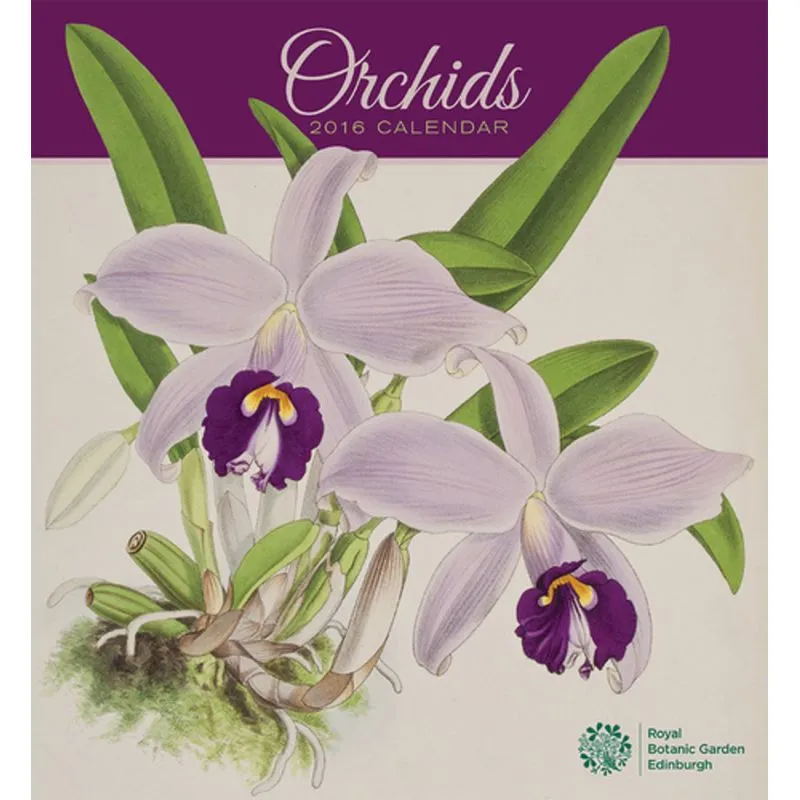 2016 CALENDARS - ORCHIDS (WALL)