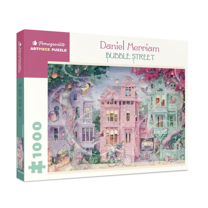 Bubble Street by Daniel Merriam 1000 Piece Jigsaw Puzzle Pomegranate