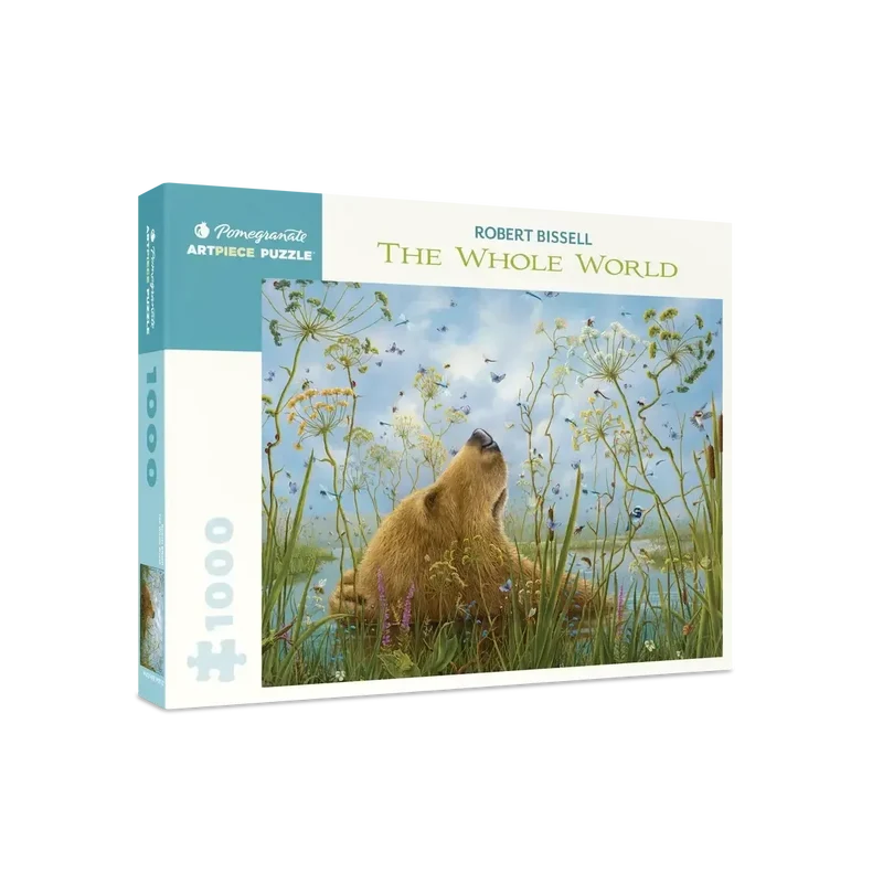 The Whole World by Robert Bissell 1000 Piece Jigsaw Puzzle Pomegranate