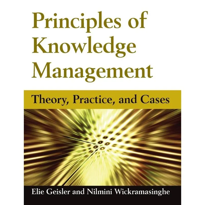 Principles of Knowledge Management