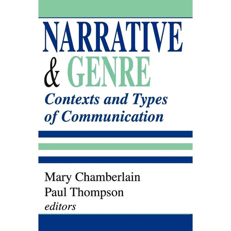 Narrative and Genre