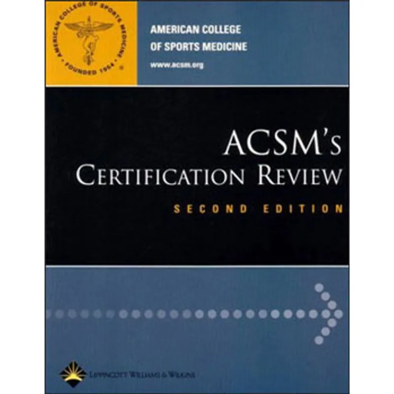 ACSM'S CERTIFICATION REVIEW