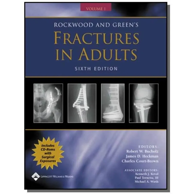 ROCKWOOD FRACTURES ADULTS 2V.6ED.