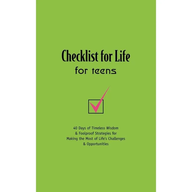 Checklist for Life for Teens