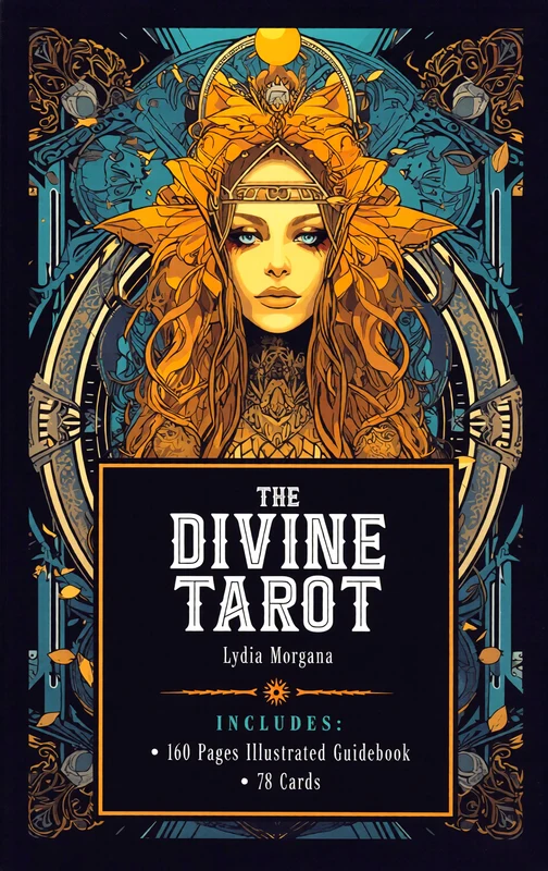 Divine Tarot Box (Cards & Book)