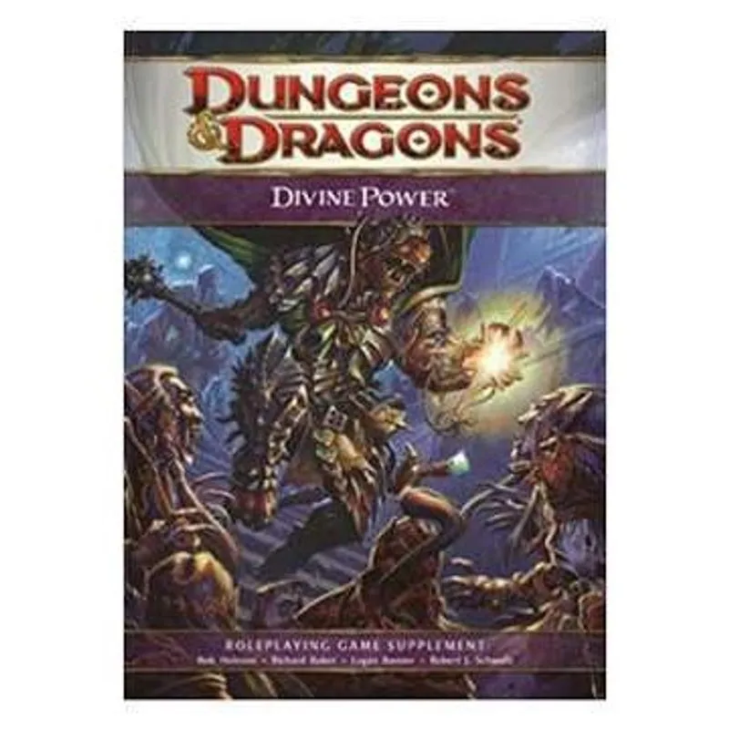 Dungeons e Dragons: Divine Power autor Rob Heinsoo, Richard Baker, Logan Bonner e Robert