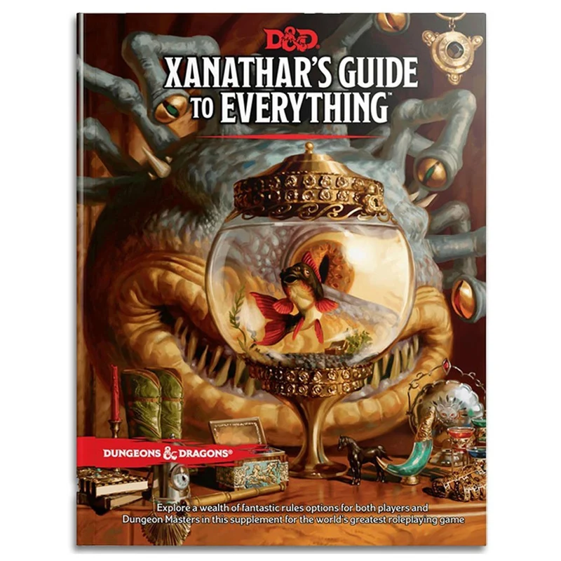 Wizards Of The Coast D&D Xanathars Guide to Everything Book Gameology
