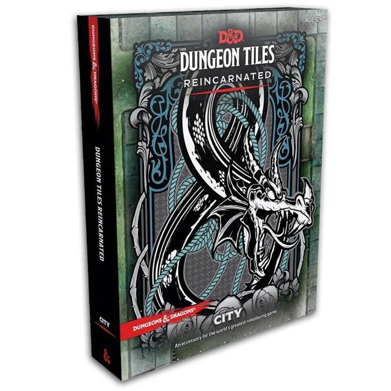 Wizards Of The Coast D&D Dungeon Tiles Reincarnated City Gameology