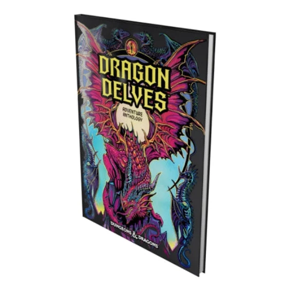 Wizards Of The Coast D&D Dungeons & Dragons Dragon Delves An Adventure Anthology Hardcover Alternative Cover Gameology
