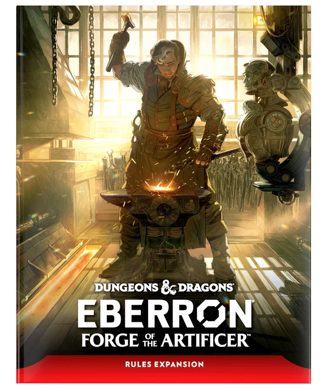 Wizards of the Coast D&D Dungeons & Dragons Eberron: Forge of the Artificer Hardcover Sourcebook