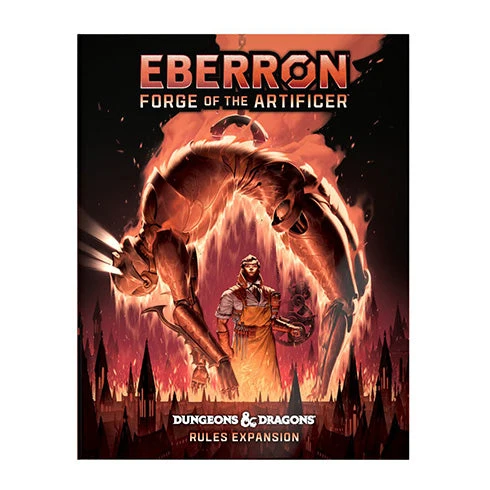 Wizards Of The Coast D&D Eberron Forge of the Artificer Alternative Cover Gameology