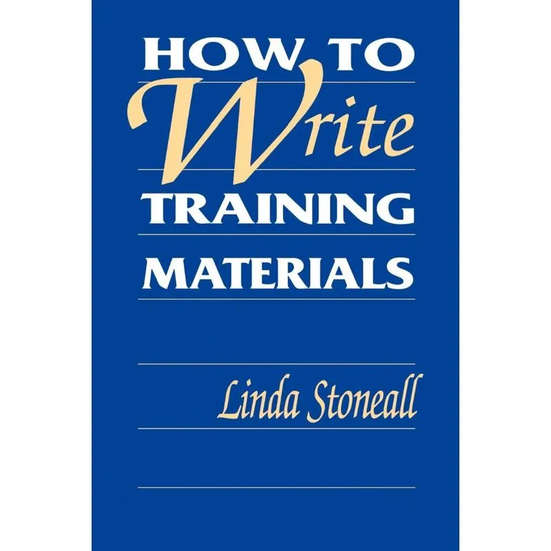 How to write Train Materials