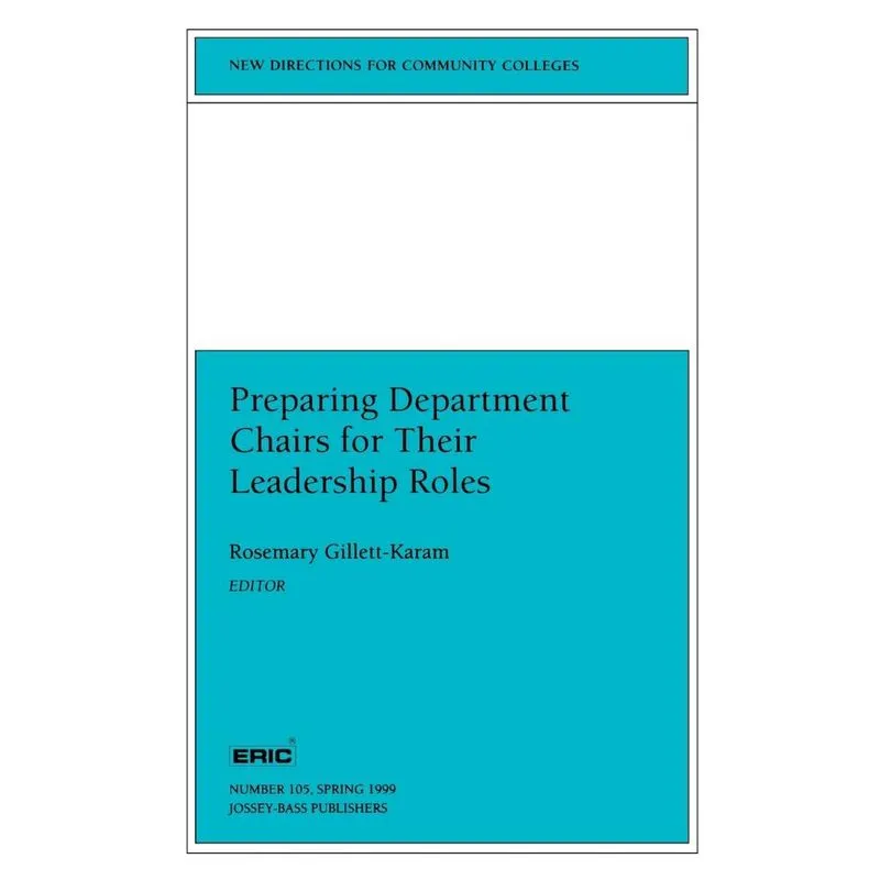 Preparing Dept Chair Leadershi