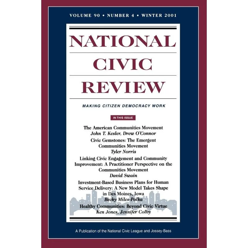 National Civic Review V90 4 Wi