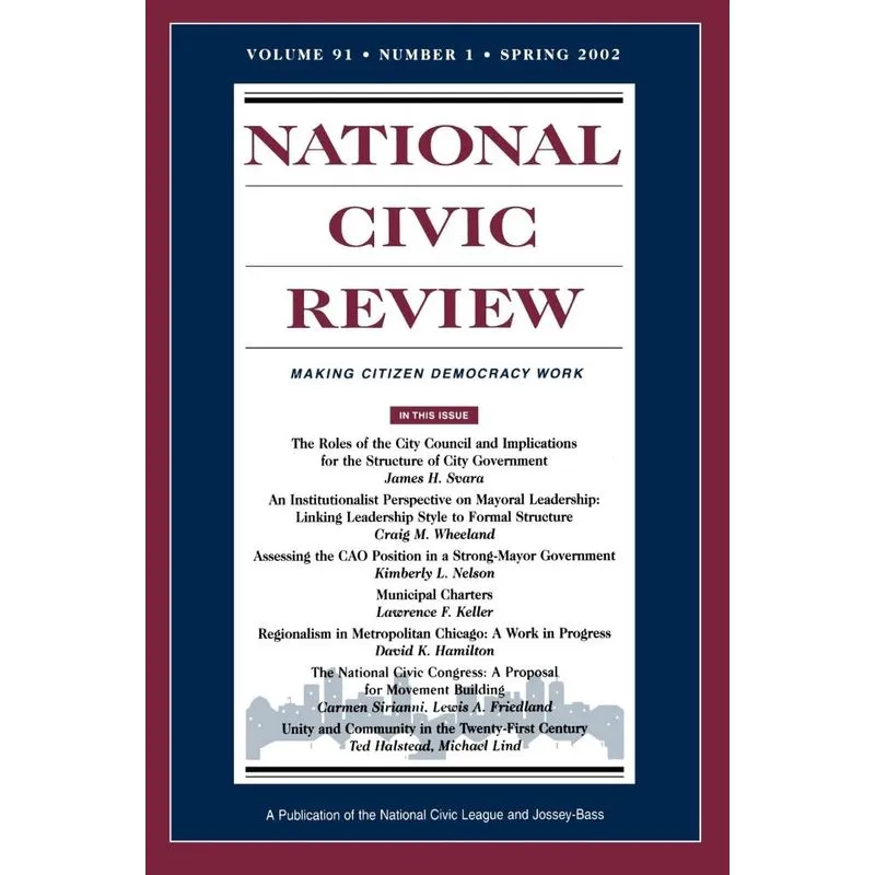 National Civic Review V91 1 Sp