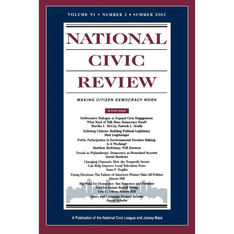 National Civic Review V91 2 Su