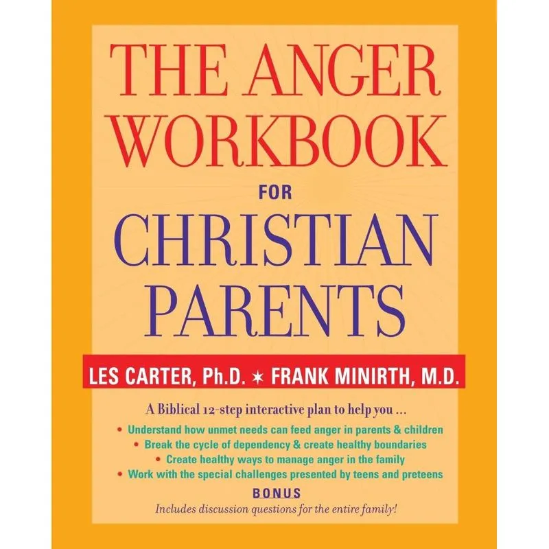 Anger Workbook Christian Parents