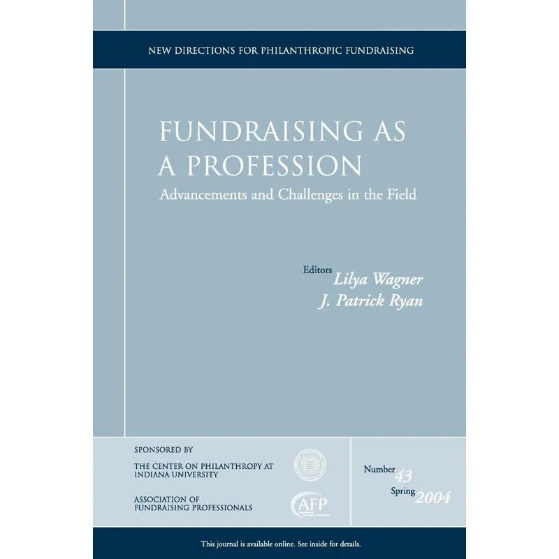Fundraising as a Profession 43