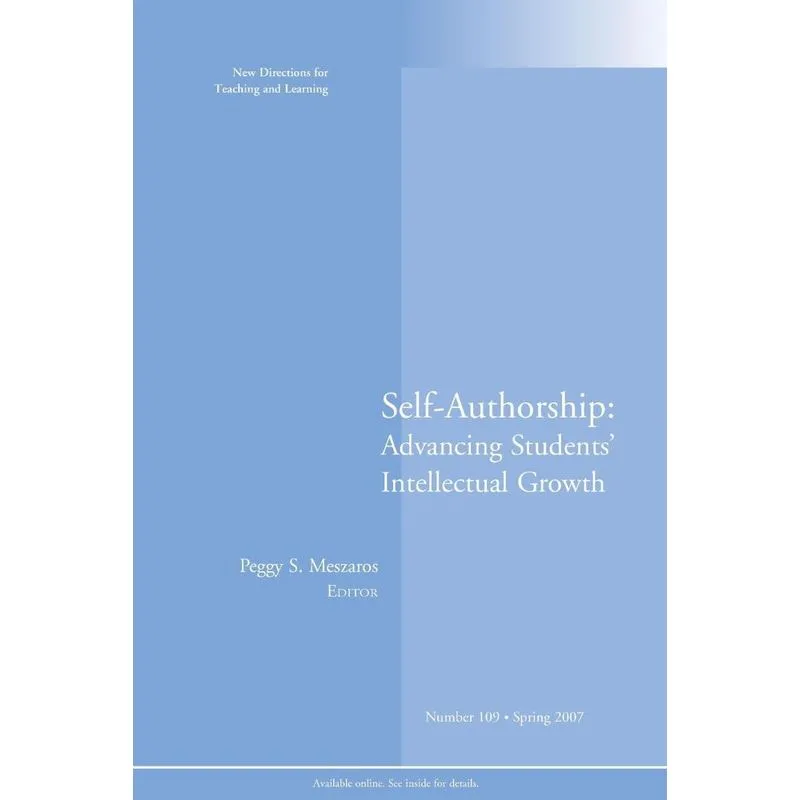 Self-Authorshp Advnc Grwth 109