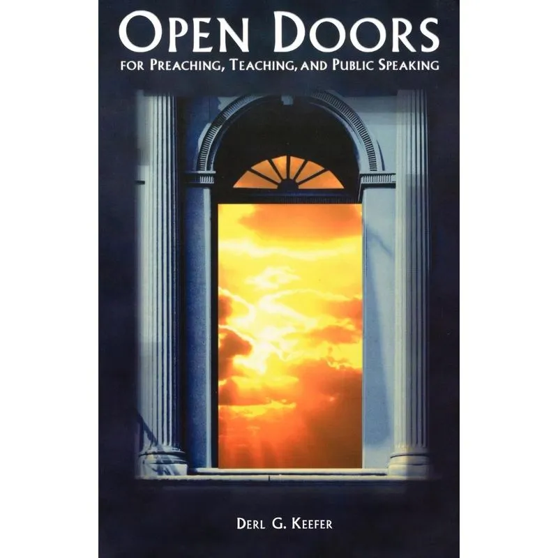 Open Doors For Preaching, Teaching, And Public Speaking