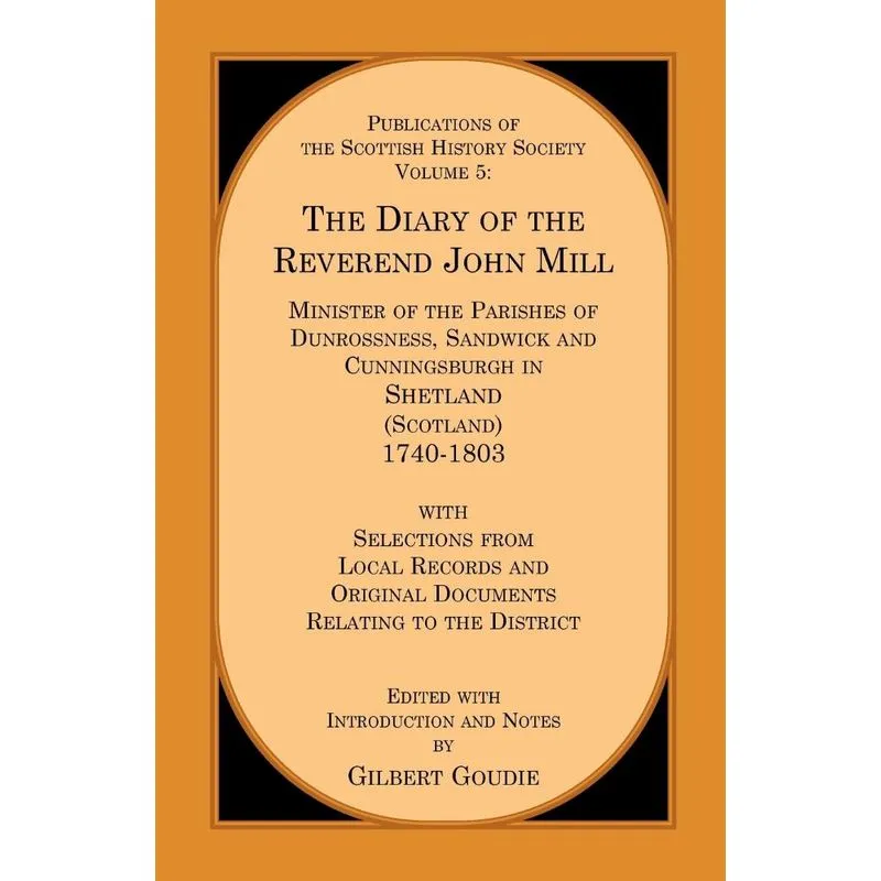 The Diary of the Rev. John Mill