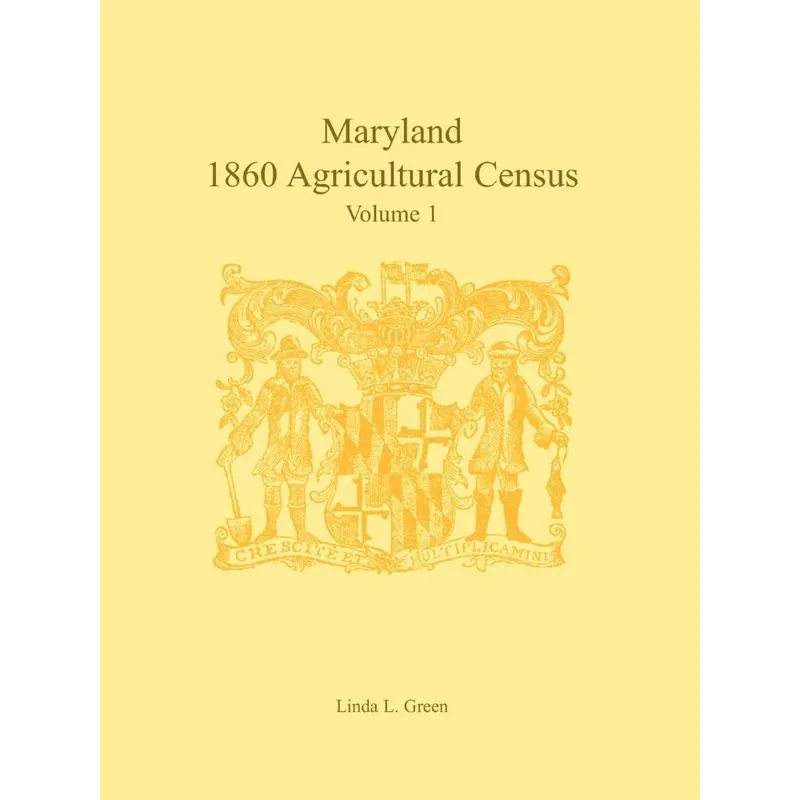 Maryland 1860 Agricultural Census