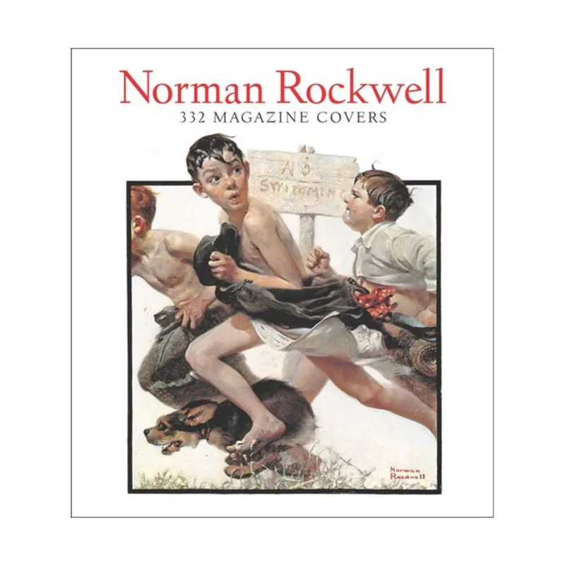 NORMAN ROCKWELL - 332 MAGAZINE COVERS