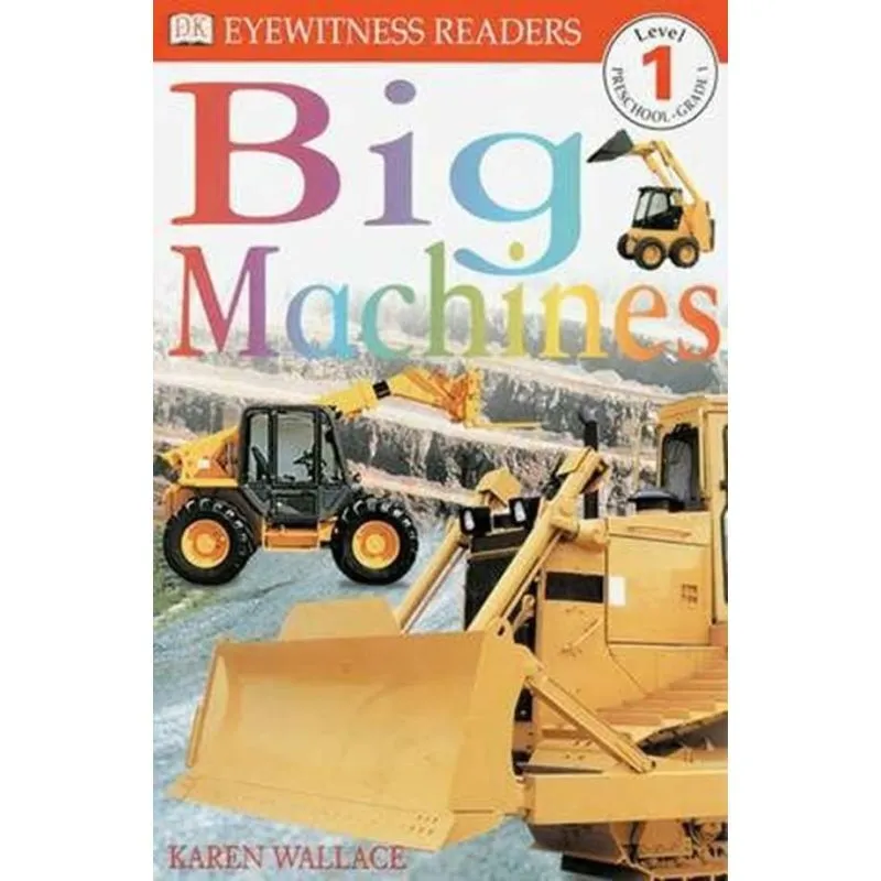 DK Readers L1: Big Machines
