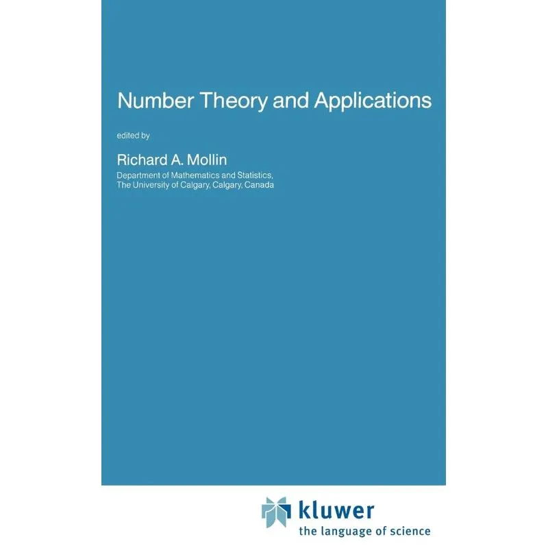 Number Theory and Applications