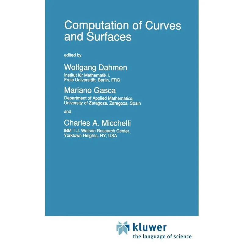 Computation of Curves and Surfaces