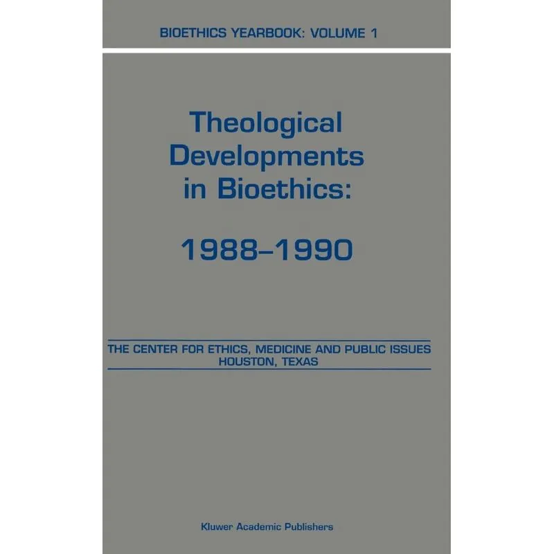 Bioethics Yearbook
