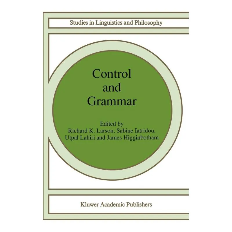 Control and Grammar