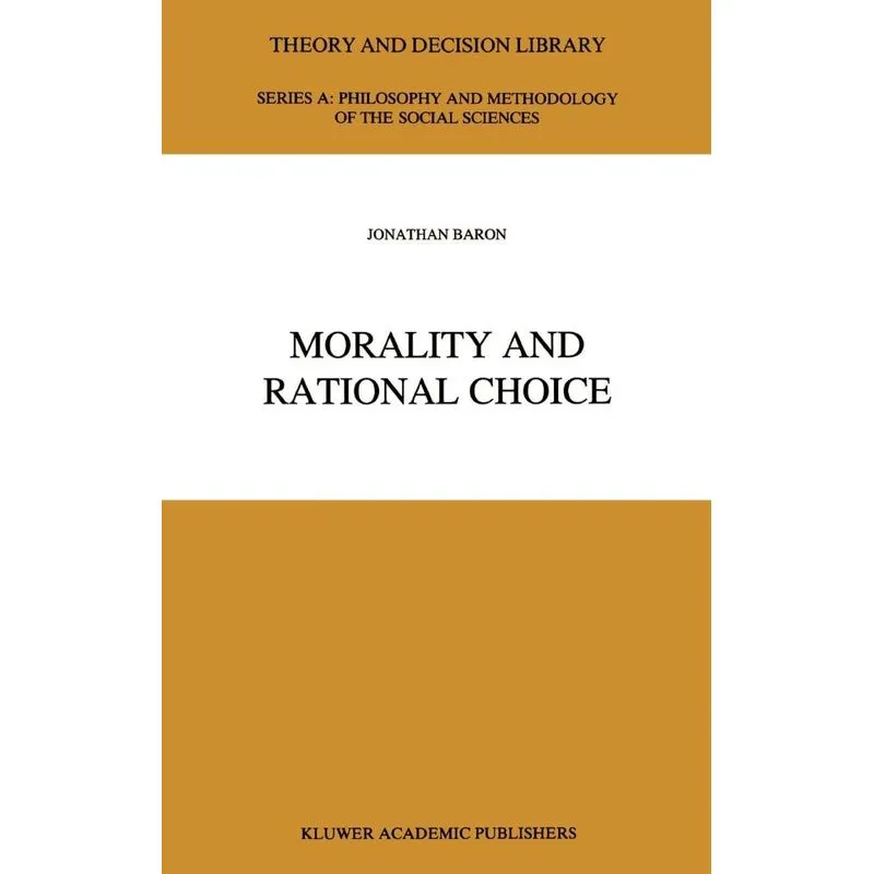 Morality and Rational Choice