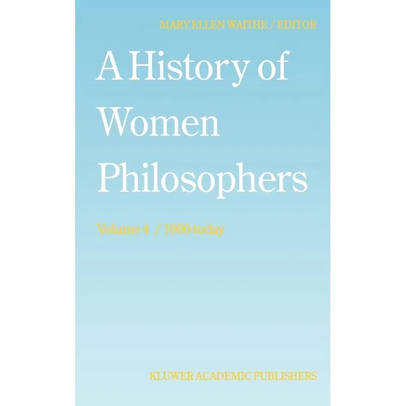 A History of Women Philosophers